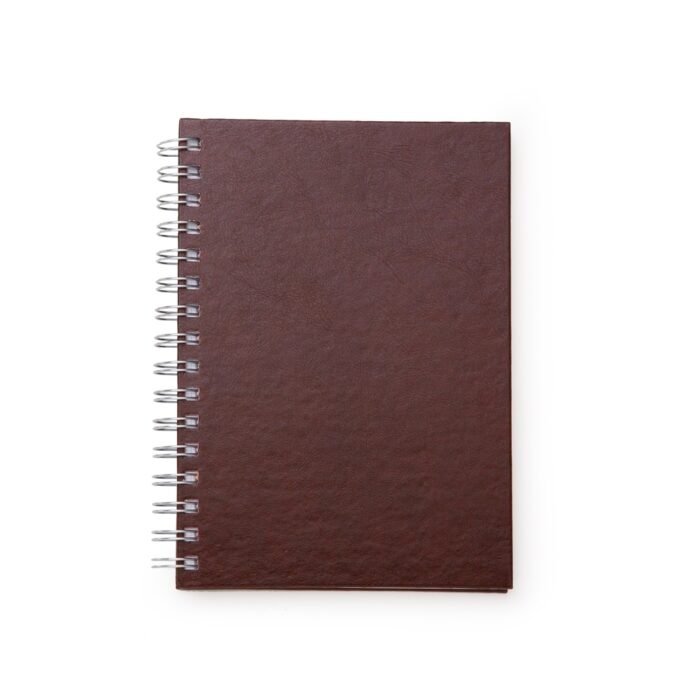 Caderno Pequeno de Couro Sintético - Imagem 3