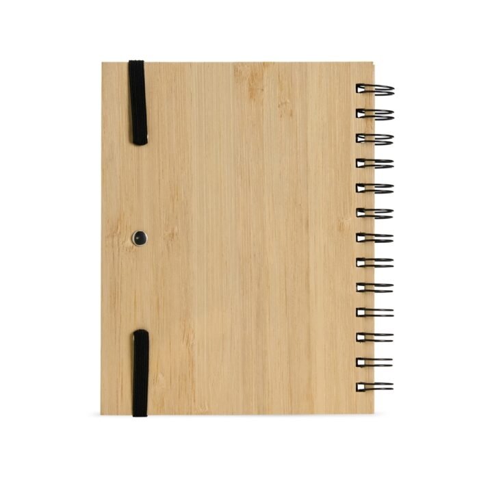 Caderneta em Bambu com Caneta - Imagem 3