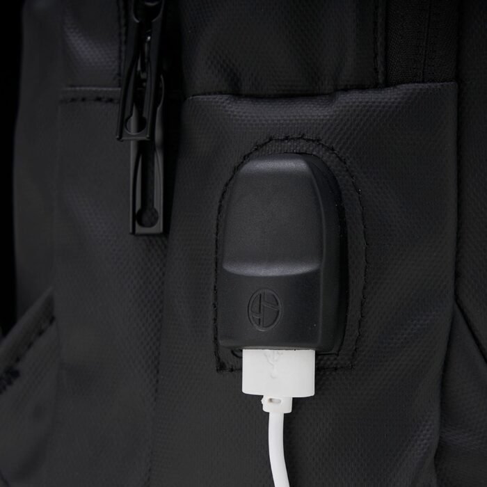 Mochila Couro Sintético USB 17 Litros - Imagem 10