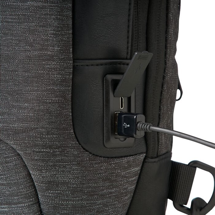 Mochila de Ombro USB Anti-Furto - Imagem 7
