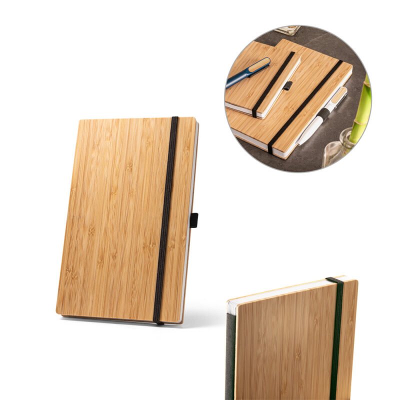 Caderno de bolso de capa e contracapa