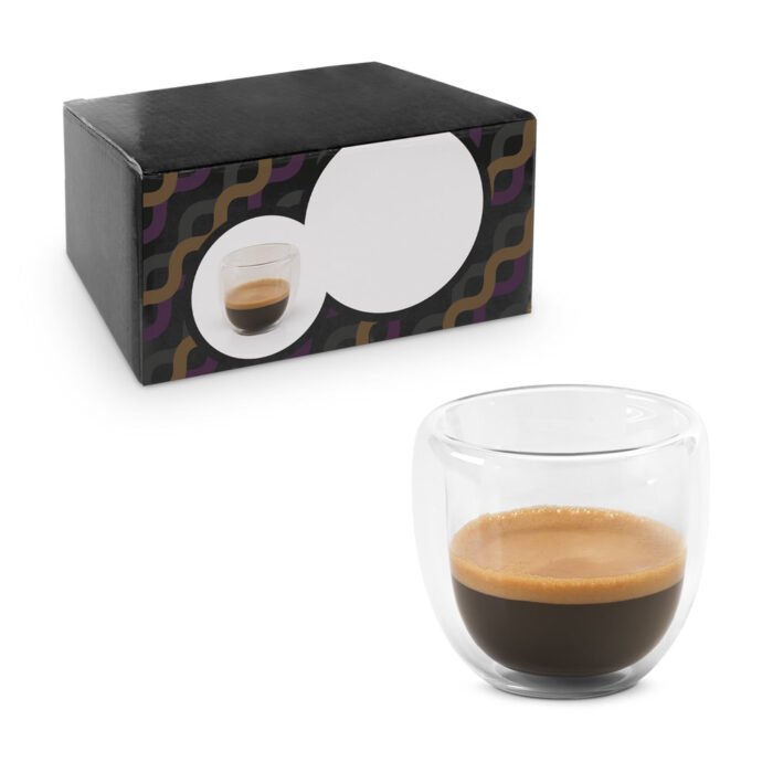 Conjunto de café em vidro isotérmico