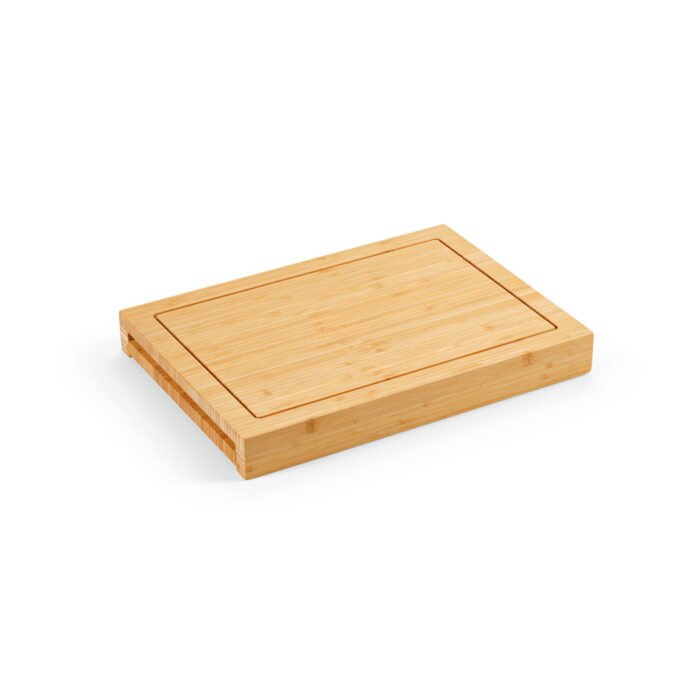 Conjunto de tábuas em bambu com 3 facas inclusas - Imagem 3