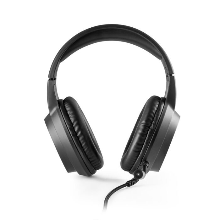Fones de ouvido para jogos com microfone de alta qualidade incorporado com luzes RGB - Imagem 2