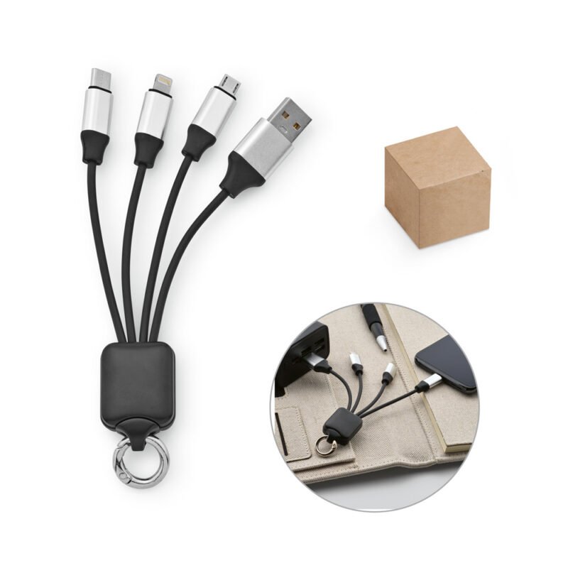 Cabo USB de carregamento rápido 3 em 1