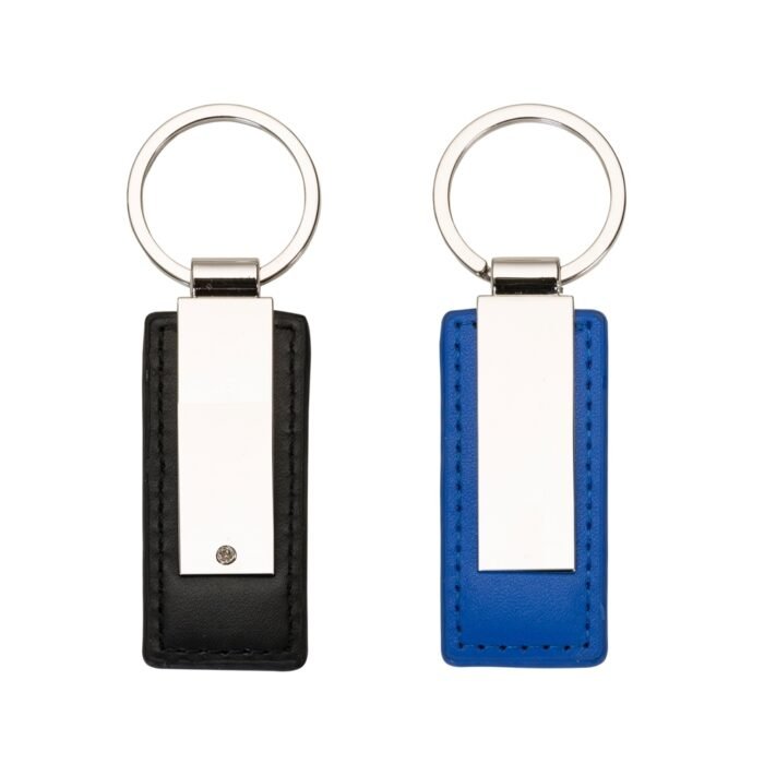Chaveiro Metal com Couro - Imagem 2
