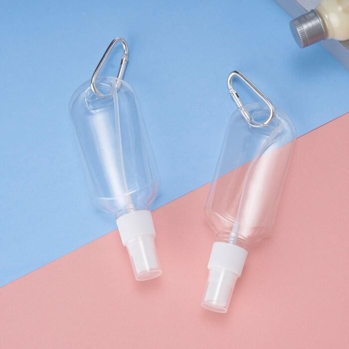 Frasco Plástico 100ml com Mosquetão - Imagem 3