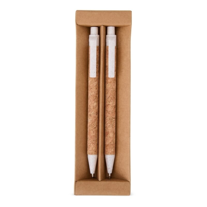 Kit-Ecologico-Caneta-e-Lapiseira-Cortica-BRANCO-19685-106083 Adoro_brindes
