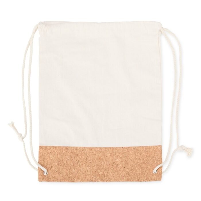 Mochila Saco de Lona e Cortiça - Imagem 3