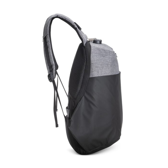 Mochila de Poliéster Anti-Furto USB com Segredo - Imagem 6