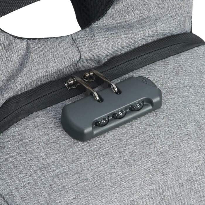 Mochila de Poliéster Anti-Furto USB com Segredo - Imagem 15
