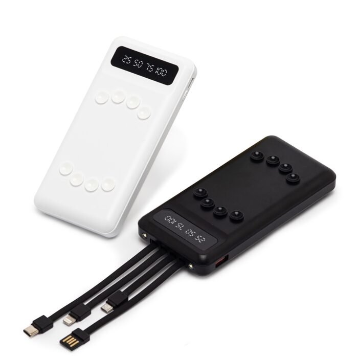 Power Bank 10.000mAh com Lanterna e Multissaídas - Imagem 2