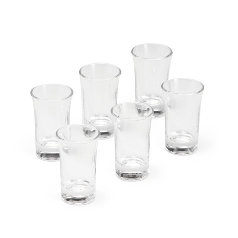 Kit Copo Vidro 50ml 6 Peças