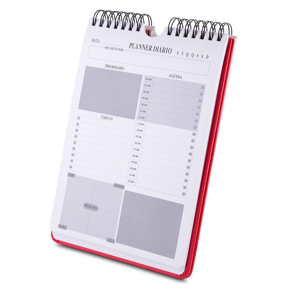 Caderno A5 Planner com capa em PU - Imagem 2
