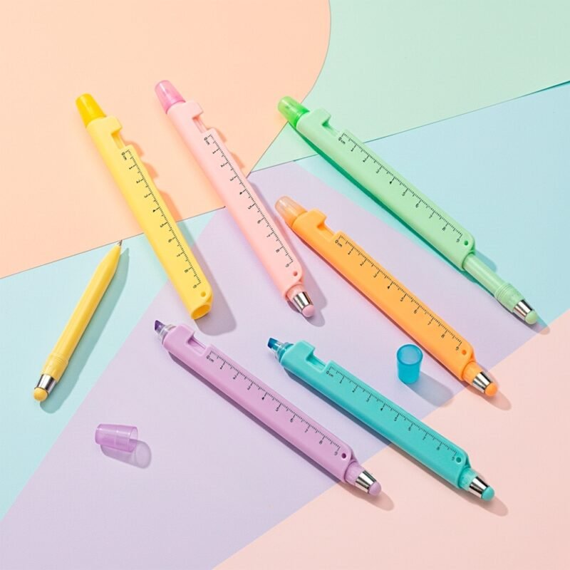 Caneta Marca-Texto Multifunções